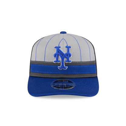 New York Mets 2025 Batting Practice Gray 9SEVENTY Trucker Hat