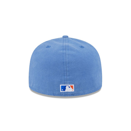 New York Mets Championship Side Flag 59FIFTY A-Frame Fitted Hat