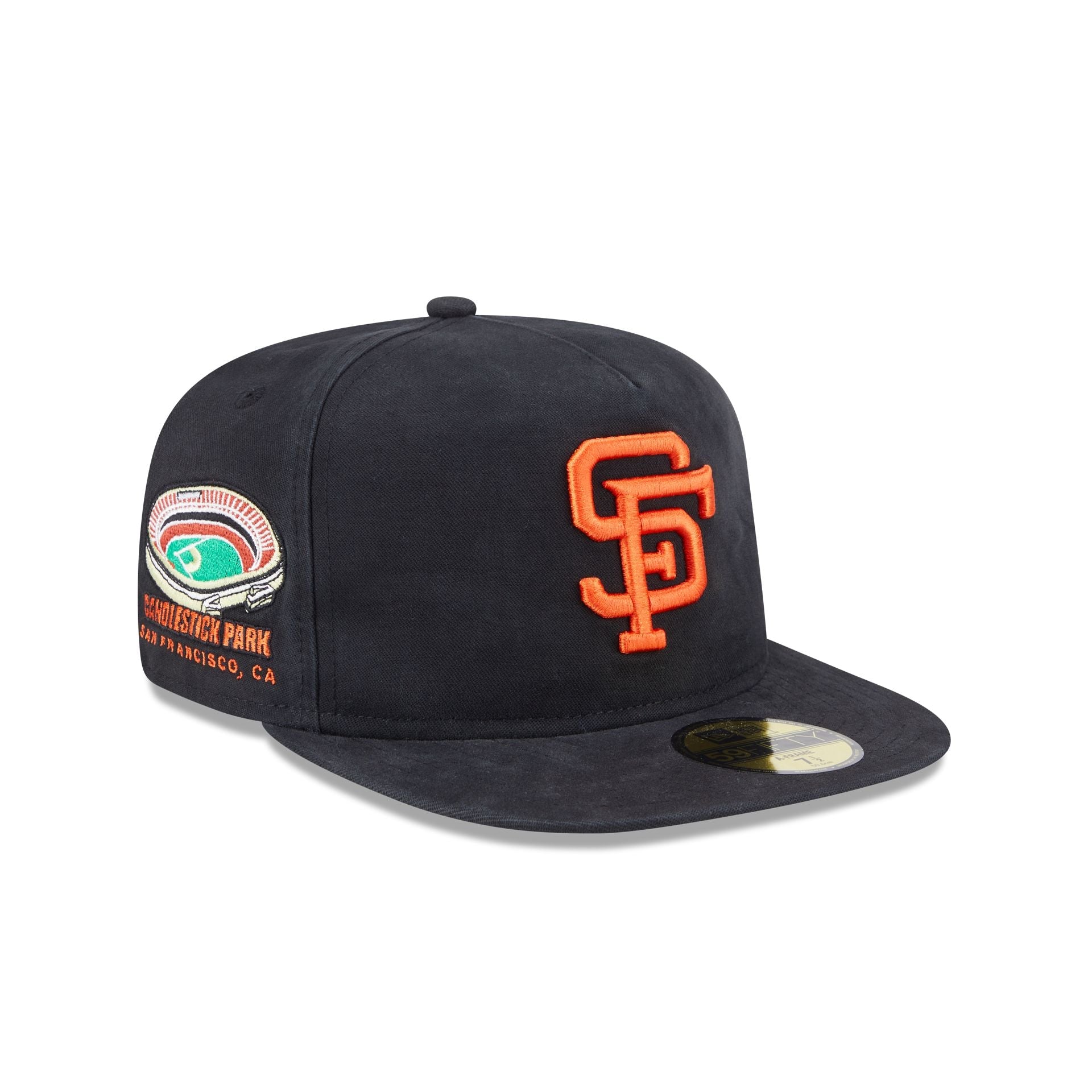 San Francisco Giants Championship Side Flag 59FIFTY A-Frame Fitted Hat