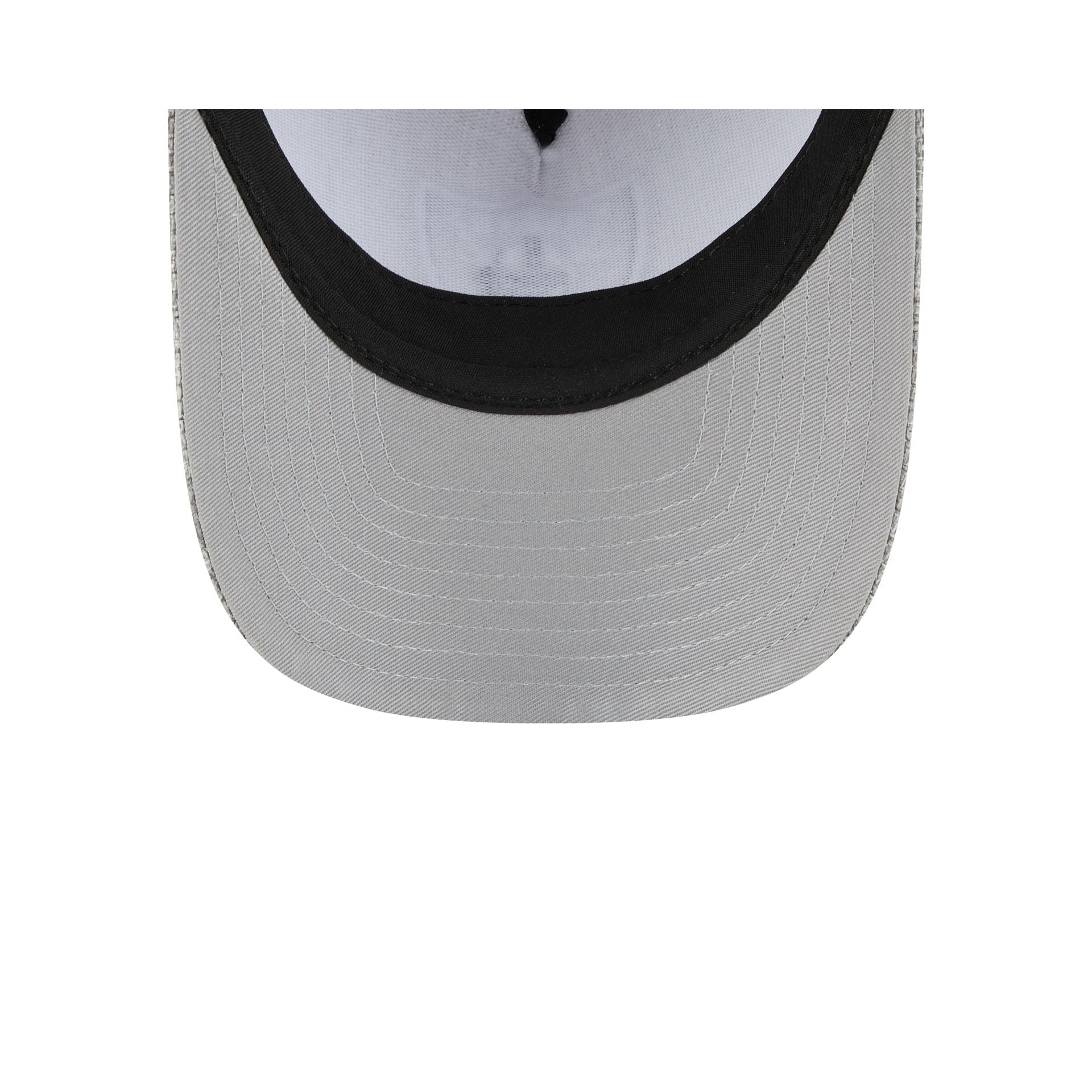 Las Vegas Raiders Cotton Weave Gray 9FORTY M-Crown A-Frame Snapback Hat
