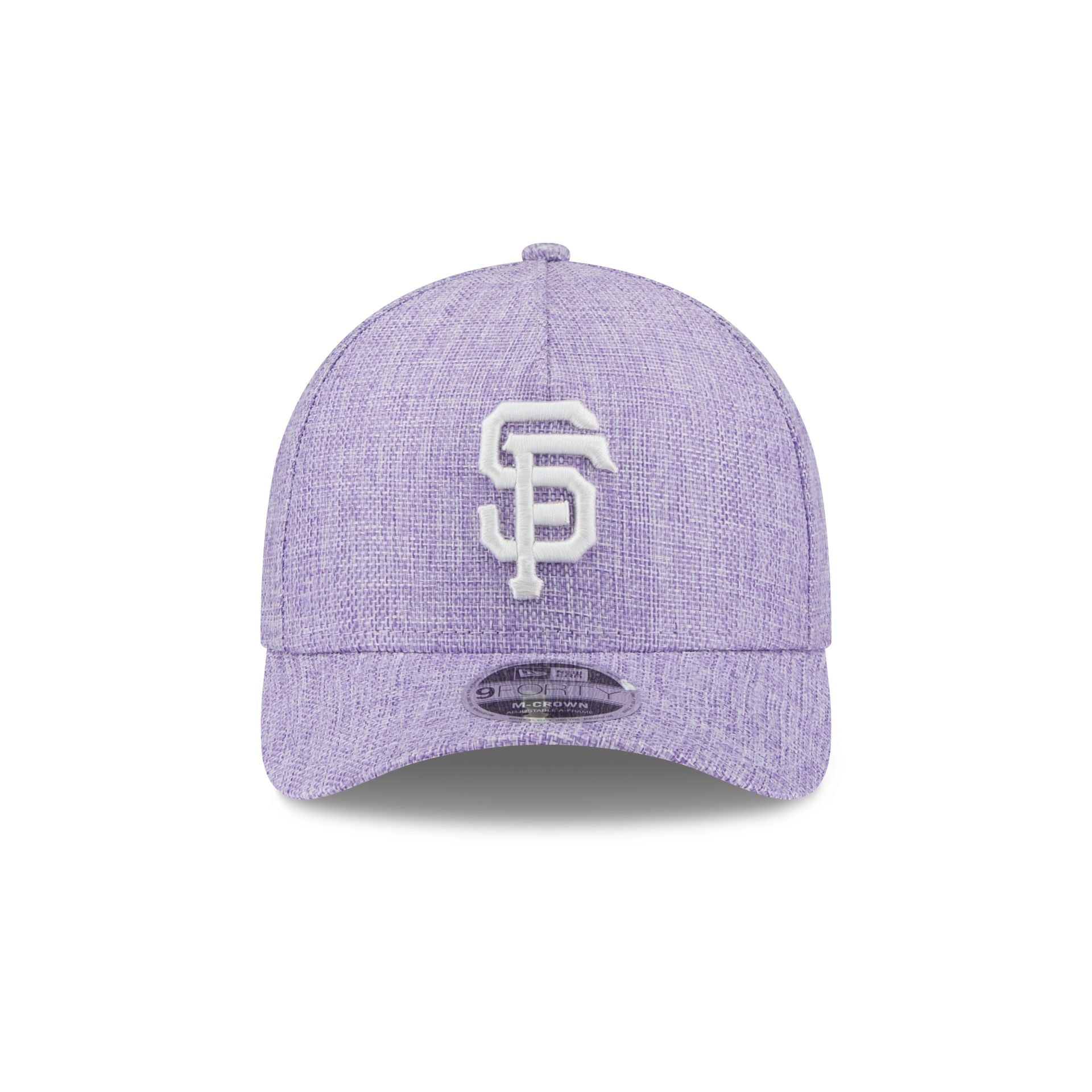 San Francisco Giants Cotton Weave Purple 9FORTY M-Crown A-Frame Snapback Hat