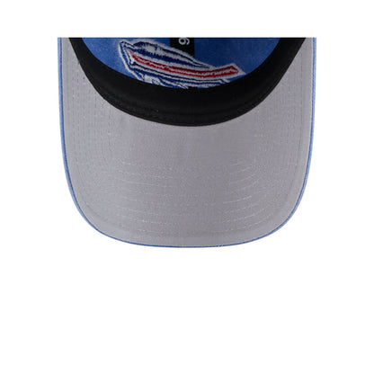 Buffalo Bills Washed Contrast 9TWENTY Adjustable Hat
