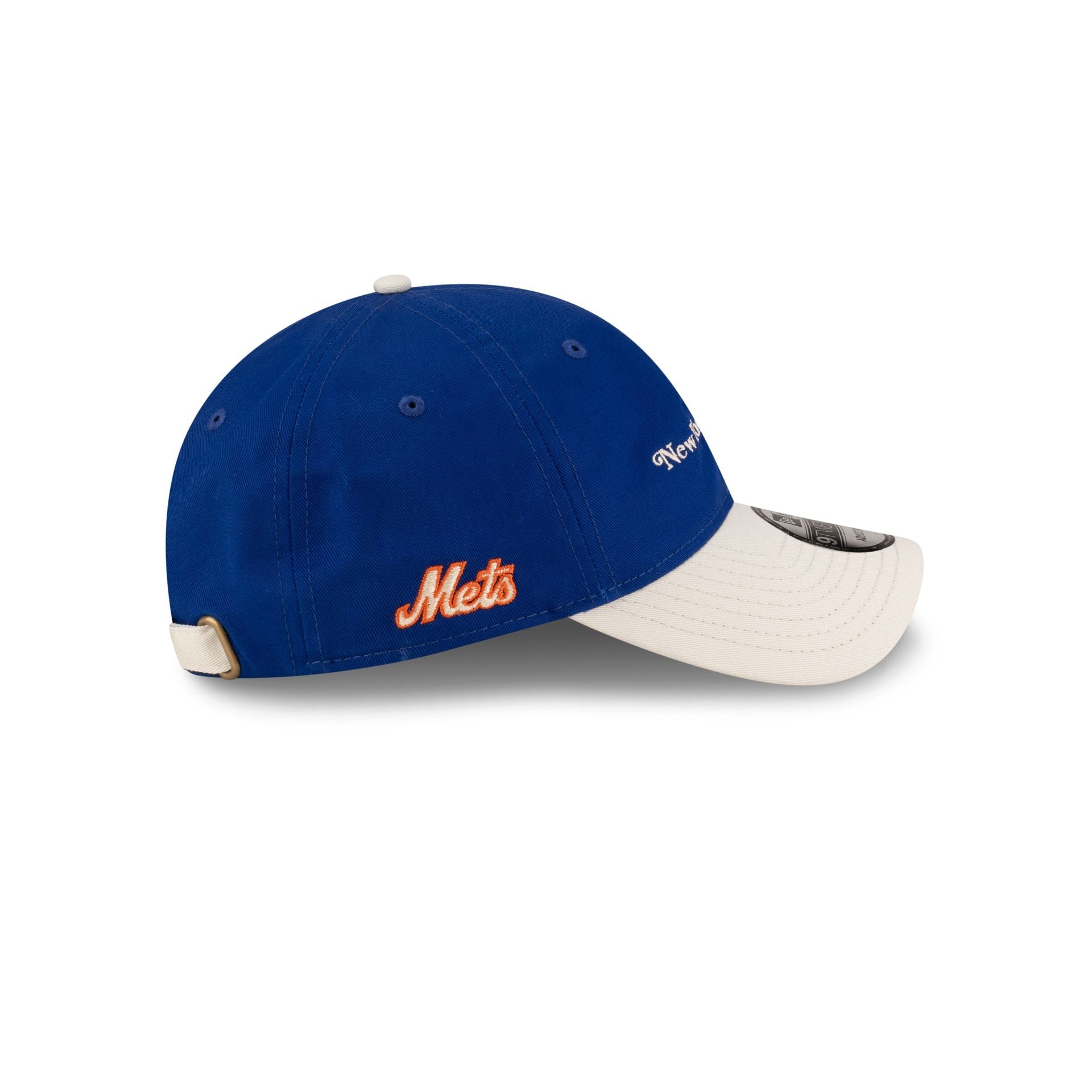 New York or Nowhere x New York Mets Light Royal Wordmark 9TWENTY Adjustable Hat