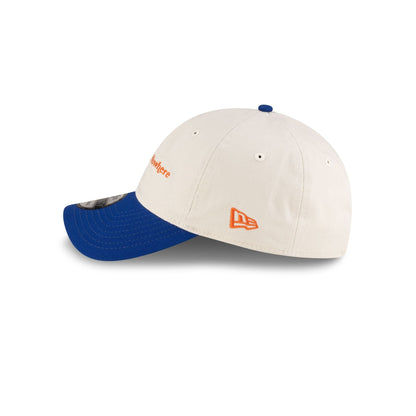 New York or Nowhere x New York Mets Chrome White Wordmark 9TWENTY Adjustable Hat