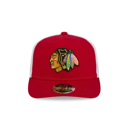 Chicago Blackhawks Red Team 9SEVENTY Trucker Hat