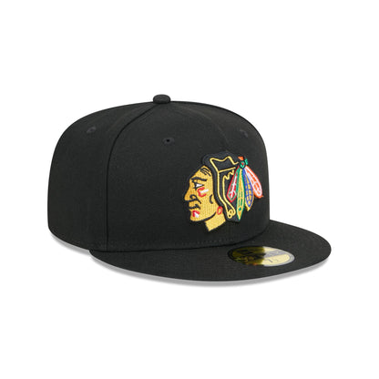 Chicago Blackhawks Team 59FIFTY Fitted Hat