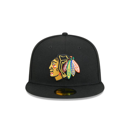 Chicago Blackhawks Team 59FIFTY Fitted Hat