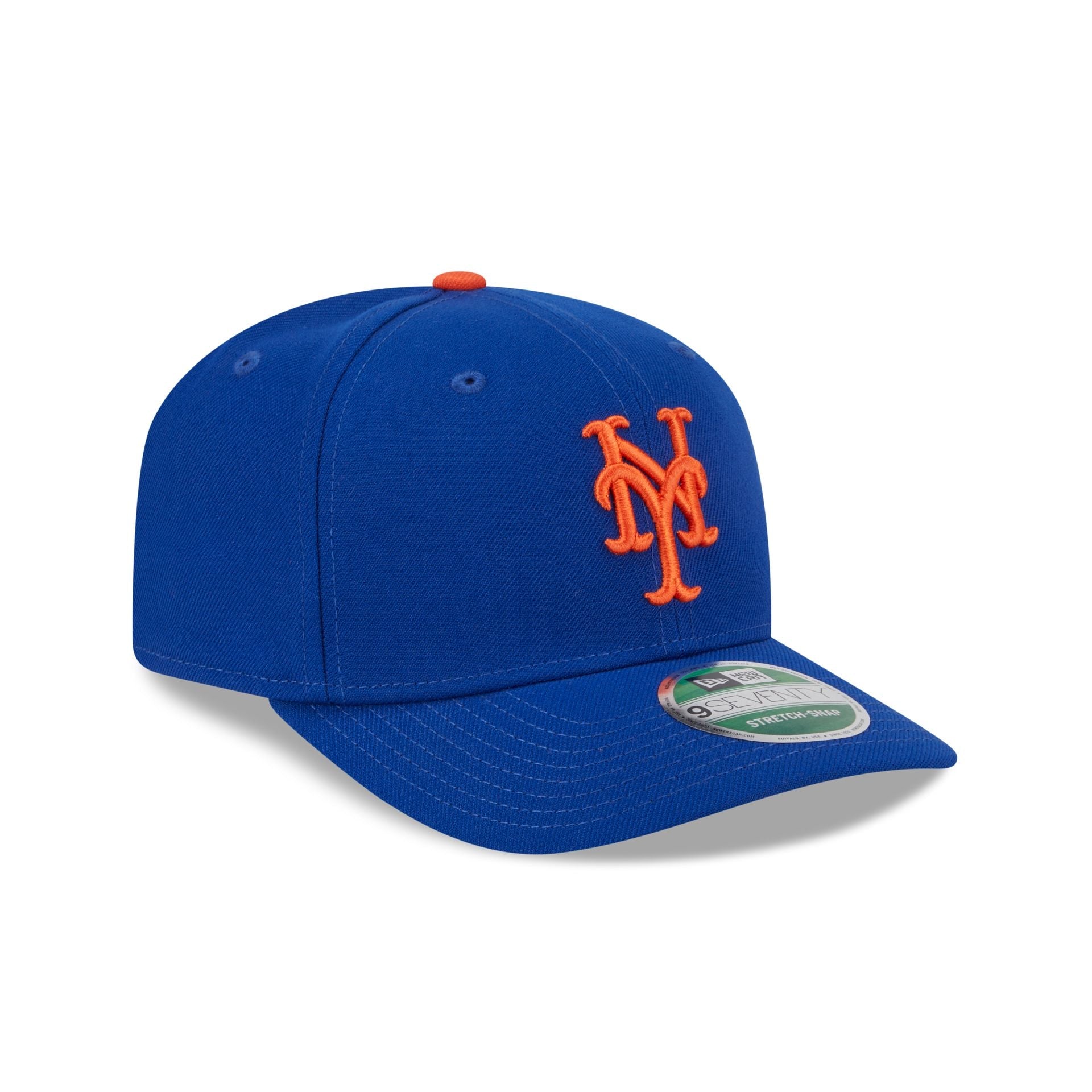New York Mets Game Authentic Collection 9SEVENTY Stretch-Snap Hat