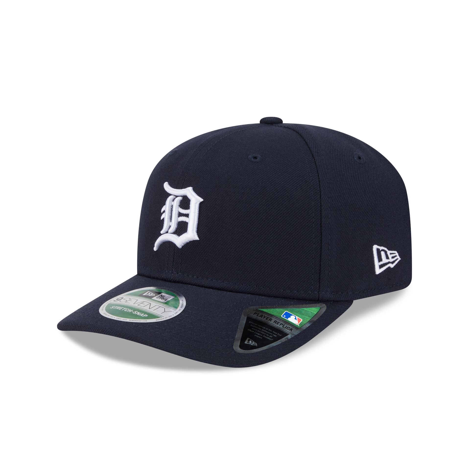 Detroit Tigers Home Authentic Collection 9SEVENTY Stretch-Snap Hat