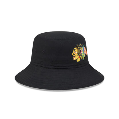 Chicago Blackhawks Black Bucket Hat Hat