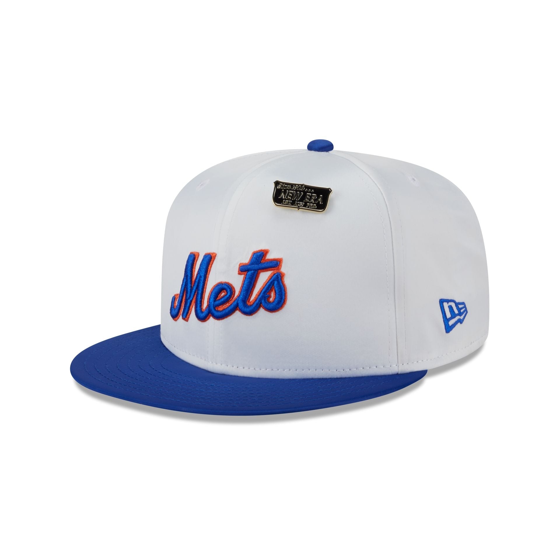 New York Mets Satin Pin 9FIFTY Snapback Hat