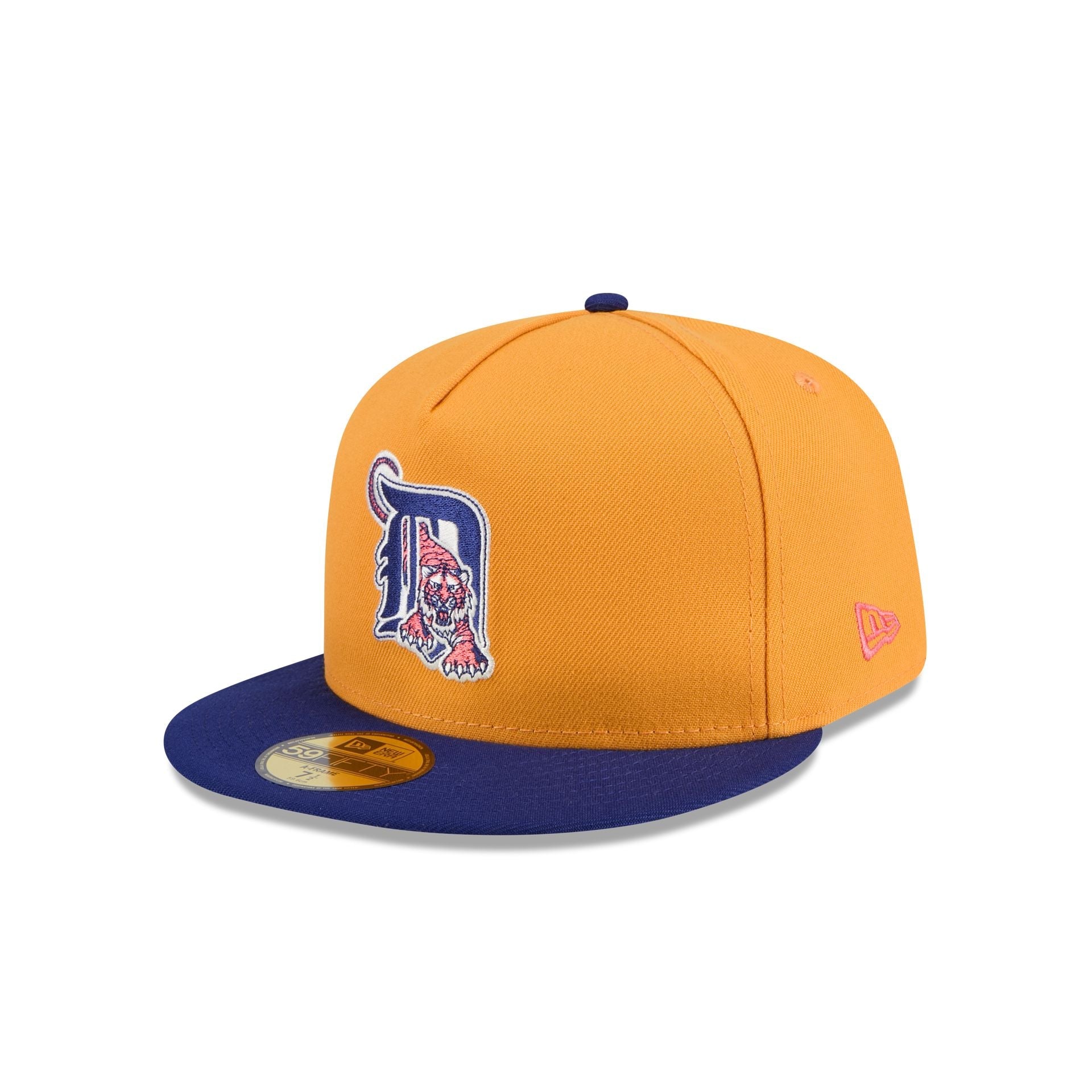 Detroit Tigers Gold 59FIFTY A-Frame Fitted Hat