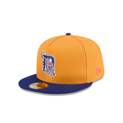 Detroit Tigers Gold 59FIFTY A-Frame Fitted Hat