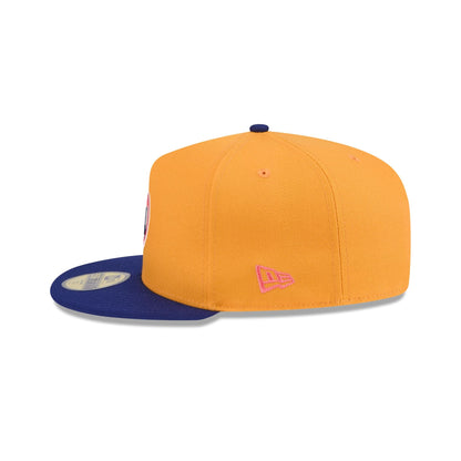 New York Mets Gold 59FIFTY A-Frame Fitted Hat