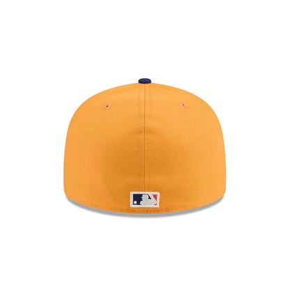 New York Mets Gold 59FIFTY A-Frame Fitted Hat