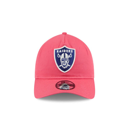 Las Vegas Raiders Coral 9TWENTY A-Frame Adjustable Hat