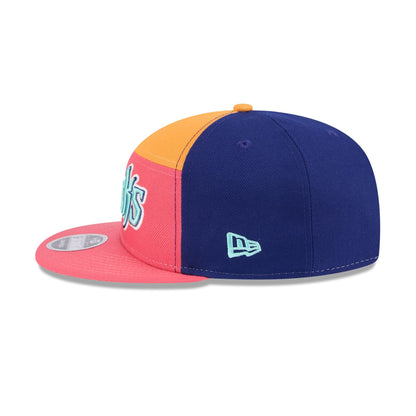 Arizona Diamondbacks Coral Split Panel 9FIFTY Snapback Hat