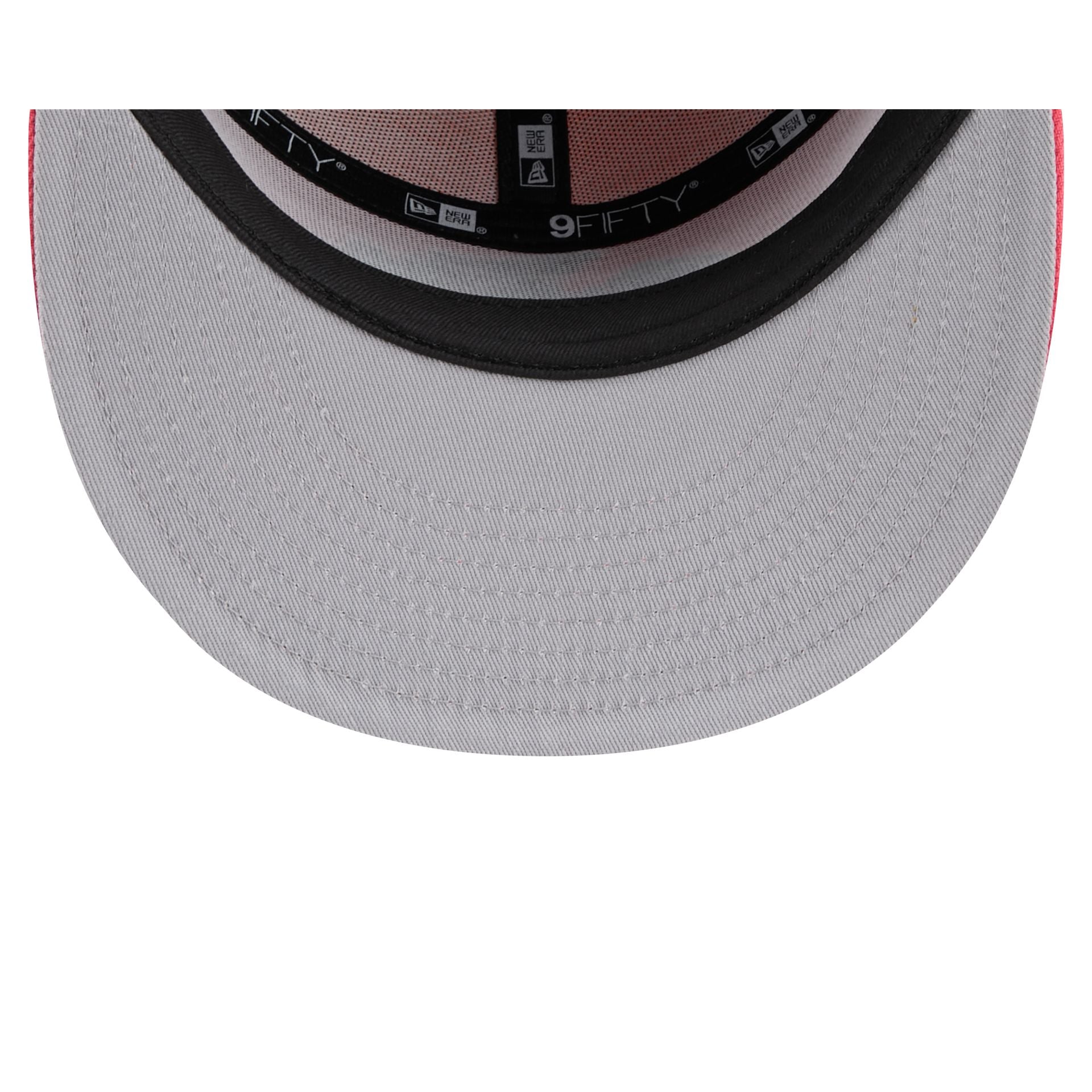 Baltimore Orioles Coral Split Panel 9FIFTY Snapback Hat