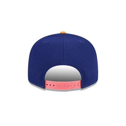 New York Mets Coral Split Panel 9FIFTY Snapback Hat