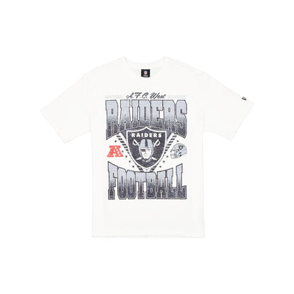 Las Vegas Raiders Sport Classics Washed Optic White T-Shirt