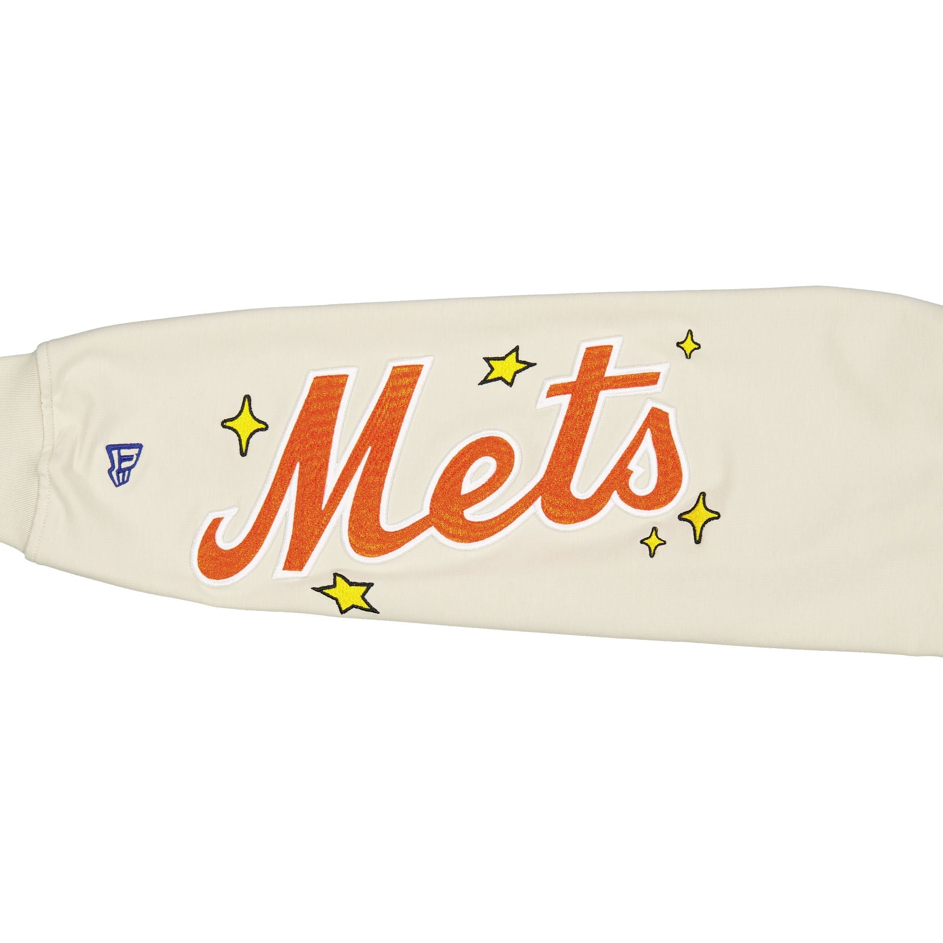 New York Mets Stone Logo Select Full-Zip Hoodie