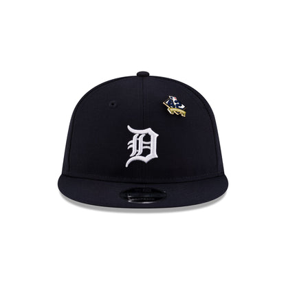 Detroit Tigers Jackie Robinson Day 2025 Retro Crown 9FIFTY Snapback Hat