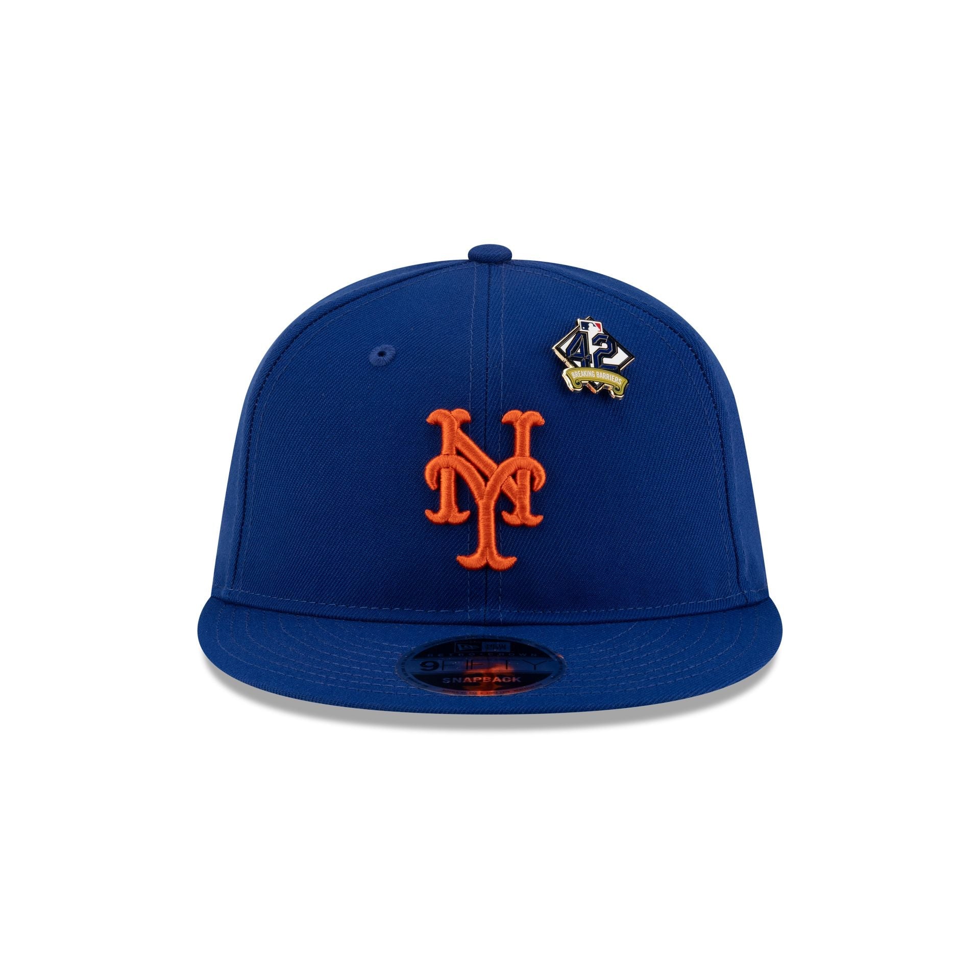 New York Mets Jackie Robinson Day 2025 Retro Crown 9FIFTY Snapback Hat