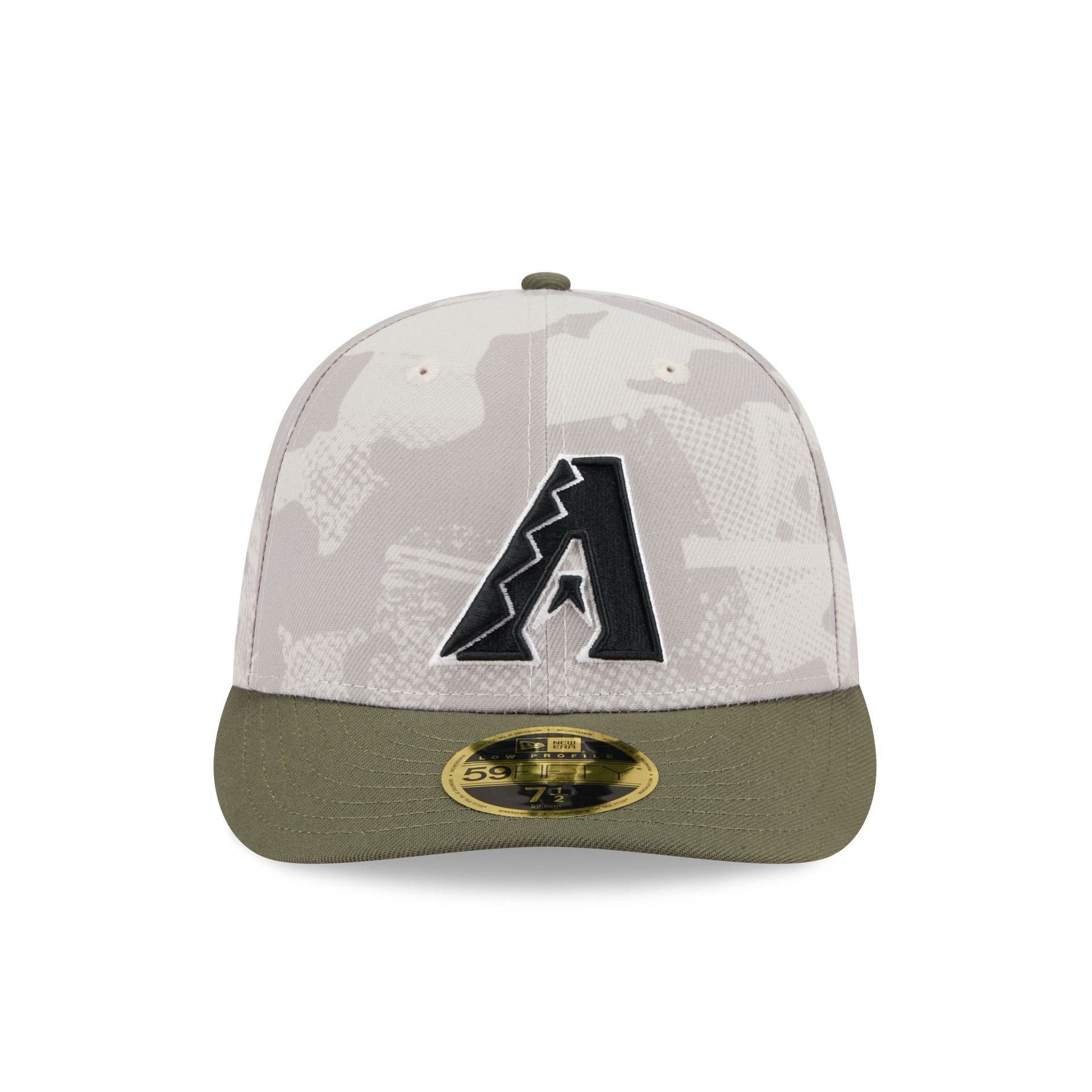 Arizona Diamondbacks Armed Forces Day 2025 Low Profile 59FIFTY Fitted Hat