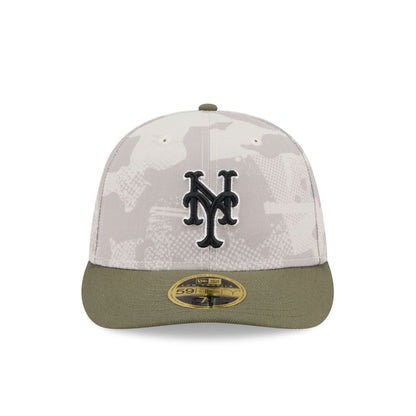 New York Mets Armed Forces Day 2025 Low Profile 59FIFTY Fitted Hat