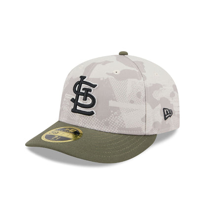 St. Louis Cardinals Armed Forces Day 2025 Low Profile 59FIFTY Fitted Hat