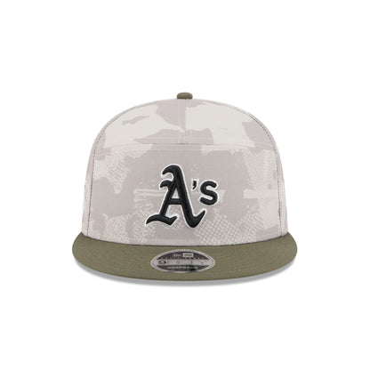 Athletics Armed Forces Day 2025 Split Panel 9FIFTY Snapback Hat