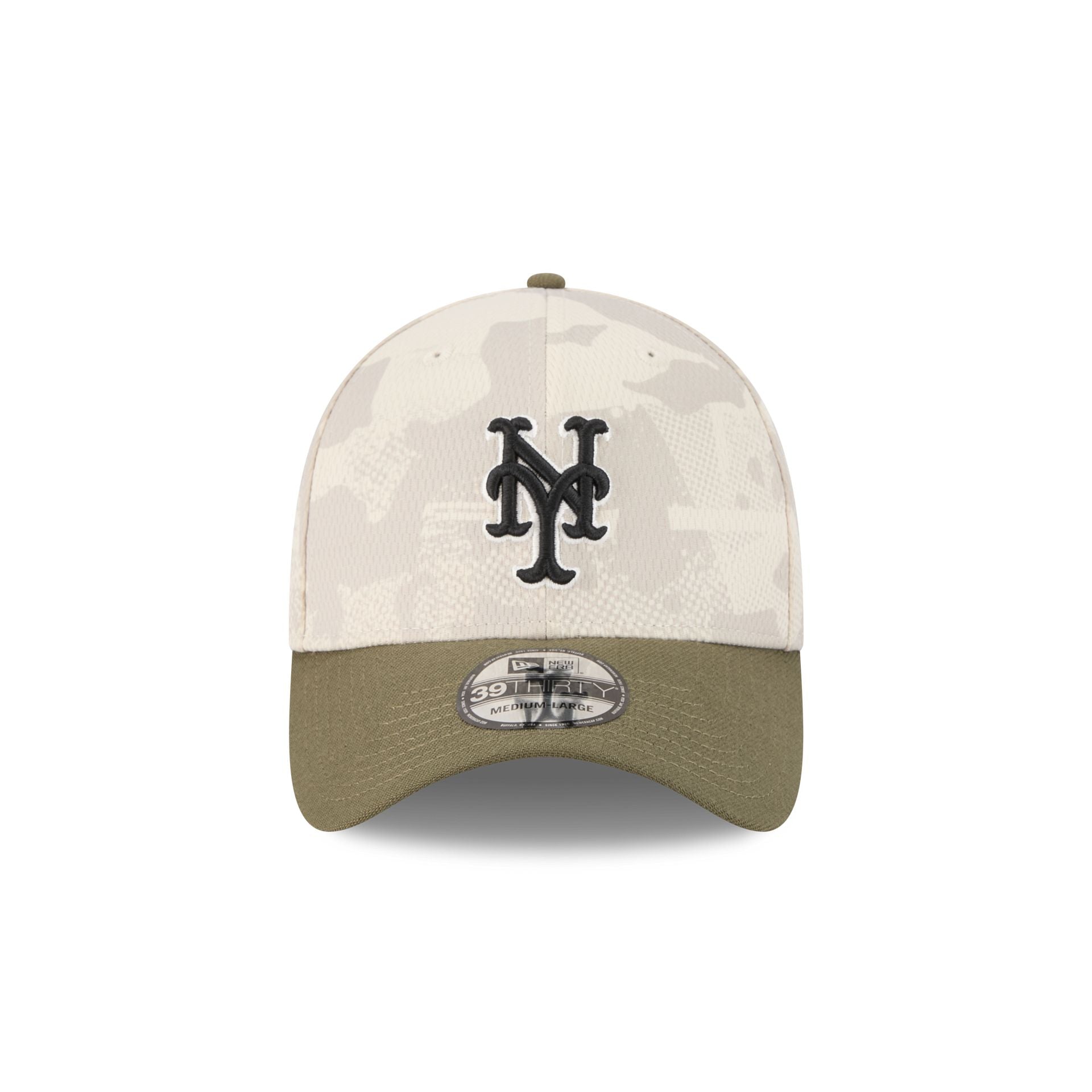 New York Mets Armed Forces Day 2025 39THIRTY Stretch Fit Hat
