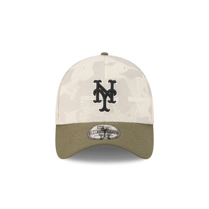 New York Mets Armed Forces Day 2025 39THIRTY Stretch Fit Hat
