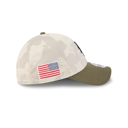 New York Mets Armed Forces Day 2025 39THIRTY Stretch Fit Hat