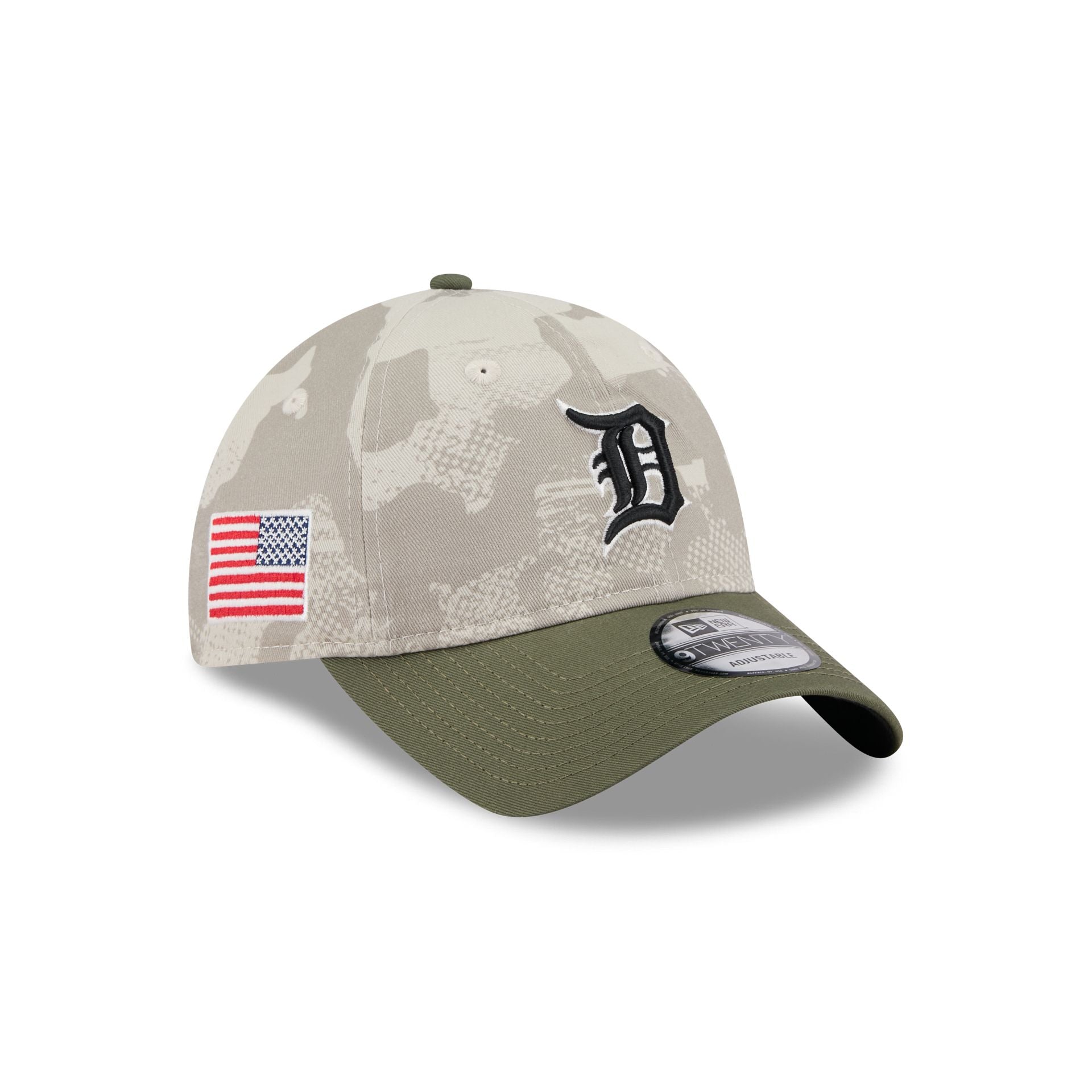 Detroit Tigers Armed Forces Day 2025 9TWENTY Adjustable Hat