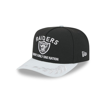 Las Vegas Raiders 2025 Draft 9FIFTY A-Frame Snapback Hat