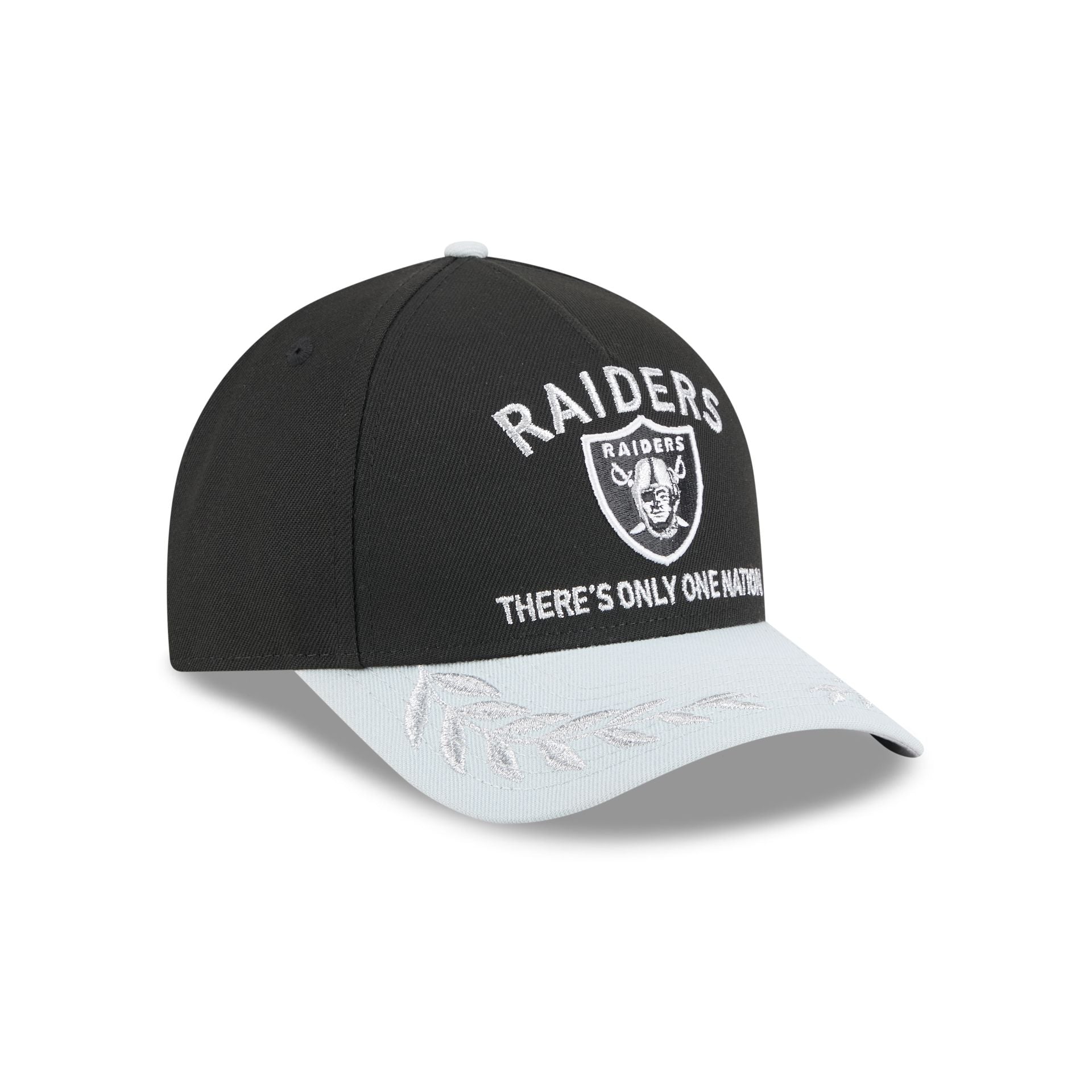 Las Vegas Raiders 2025 Draft 9FORTY M-Crown A-Frame Snapback Hat