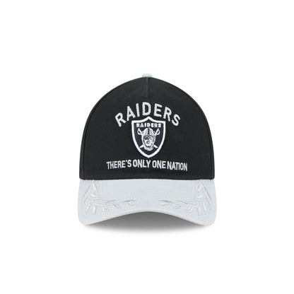 Las Vegas Raiders 2025 Draft 9TWENTY A-Frame Adjustable Hat