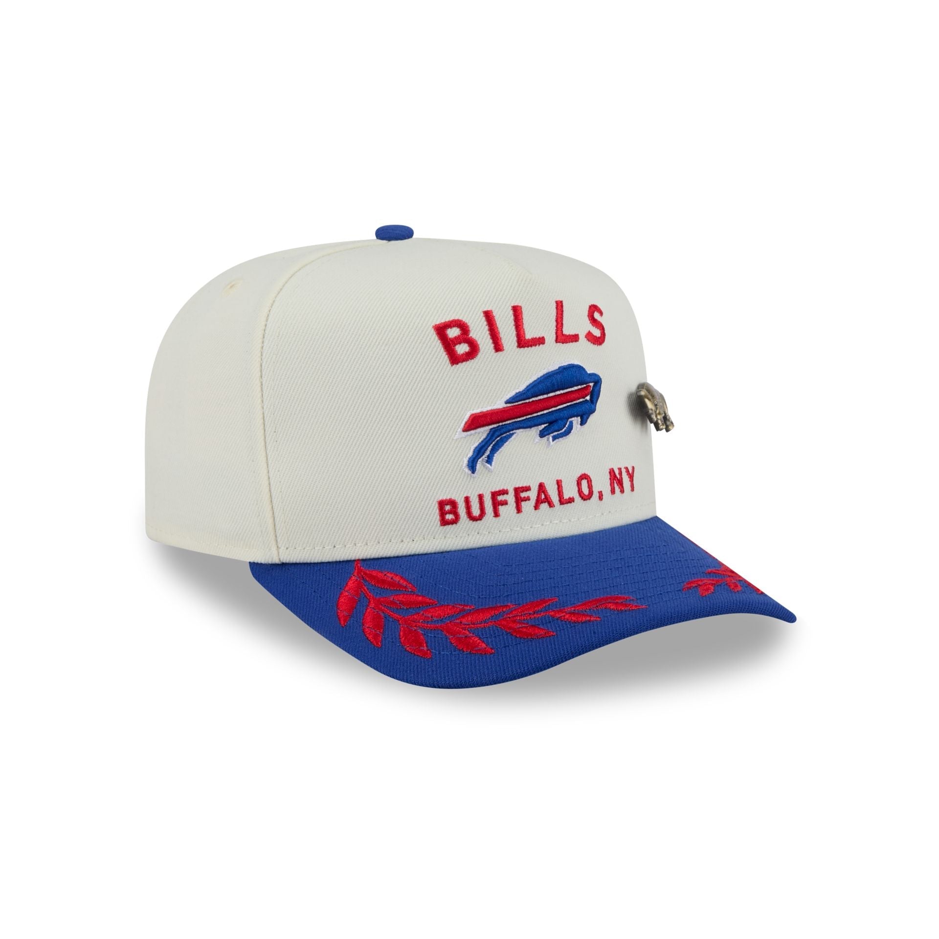 Buffalo Bills 2025 Draft Chrome White 59FIFTY A-Frame Fitted Hat