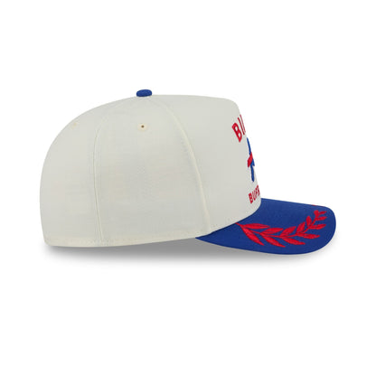 Buffalo Bills 2025 Draft Chrome White 59FIFTY A-Frame Fitted Hat