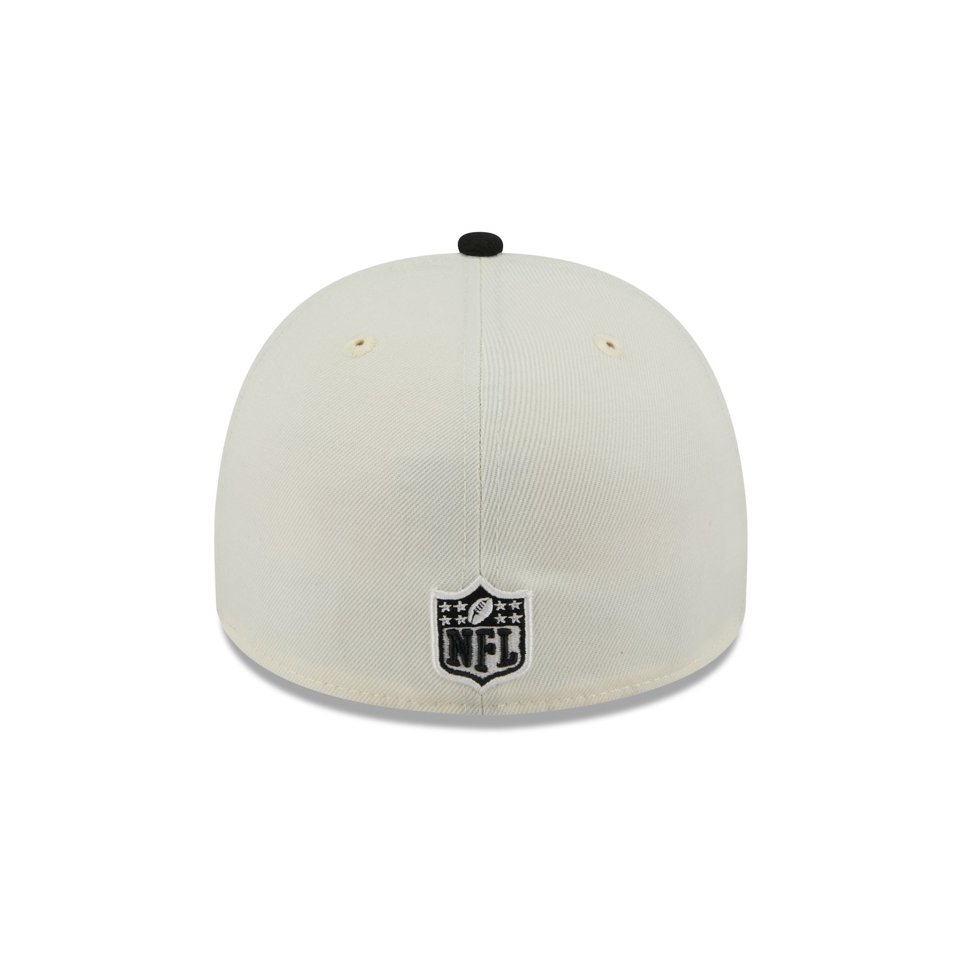 Las Vegas Raiders 2025 Draft Chrome White 59FIFTY A-Frame Fitted Hat