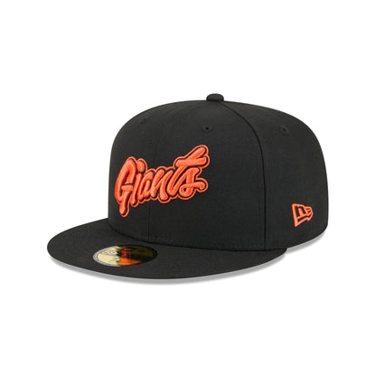 San Francisco Giants City Connect Fan Pack Black 59FIFTY Fitted Hat