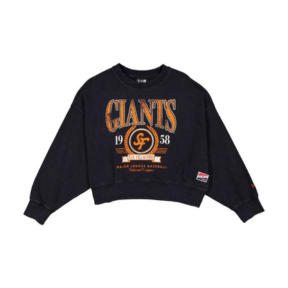 San Francisco Giants City Connect Women's Distressed Crewneck