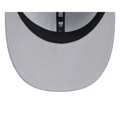 Detroit Tigers Hand Stitched Chambray Low Profile 59FIFTY Fitted Hat