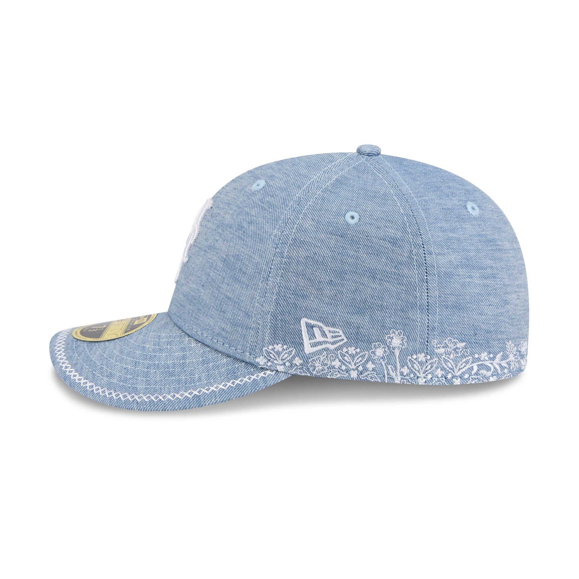 New York Mets Hand Stitched Chambray Low Profile 59FIFTY Fitted Hat
