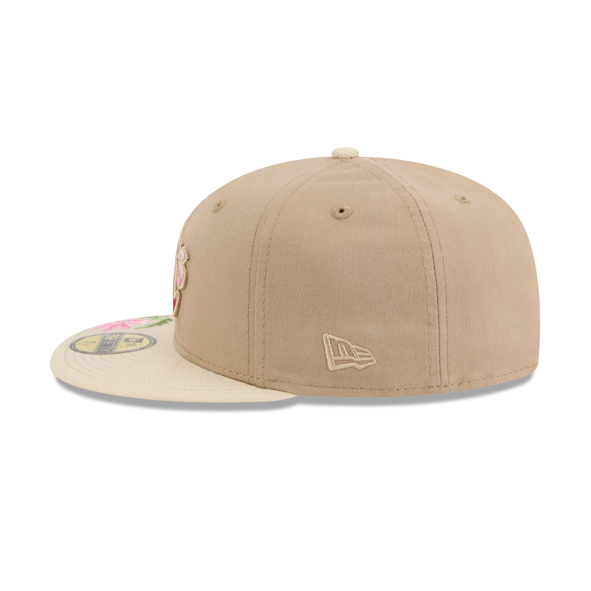 Athletics Hand Stitched Floral 59FIFTY Fitted Hat