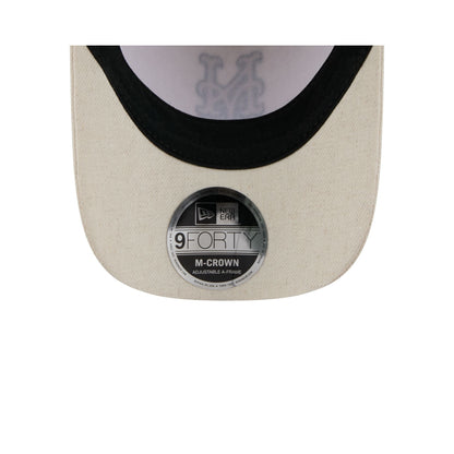 New York Mets Neutral Hemp 9FORTY M-Crown A-Frame Adjustable Hat