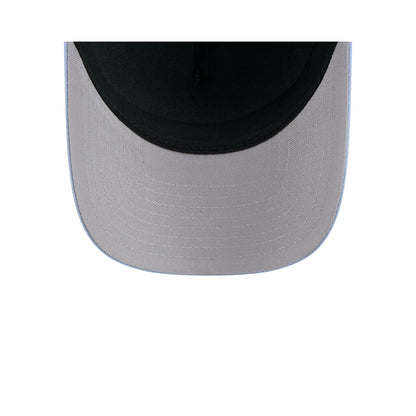 New York Mets Pinstripe Linen 9FORTY M-Crown A-Frame Snapback Hat