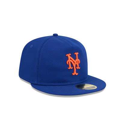 New York Mets Boho Wool Retro Crown 59FIFTY Fitted Hat