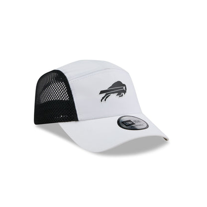Buffalo Bills White Poly Runner Adjustable Hat